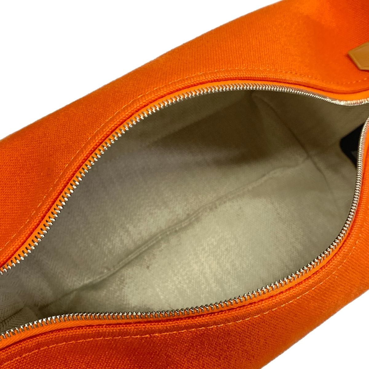 Hermes Handbag Brid-a-brac PM Orange Bordeaux — view 7
