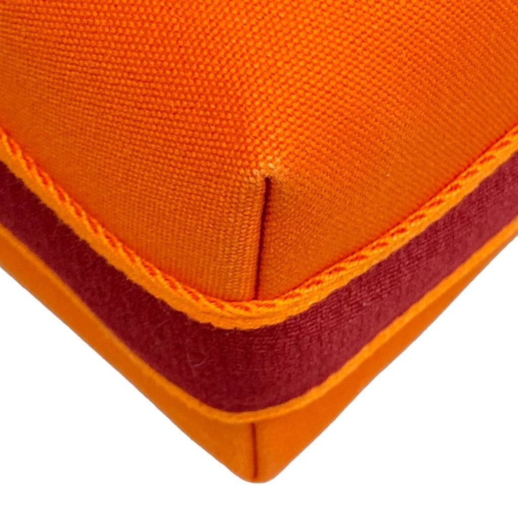 Hermes Handbag Brid-a-brac PM Orange Bordeaux — view 6