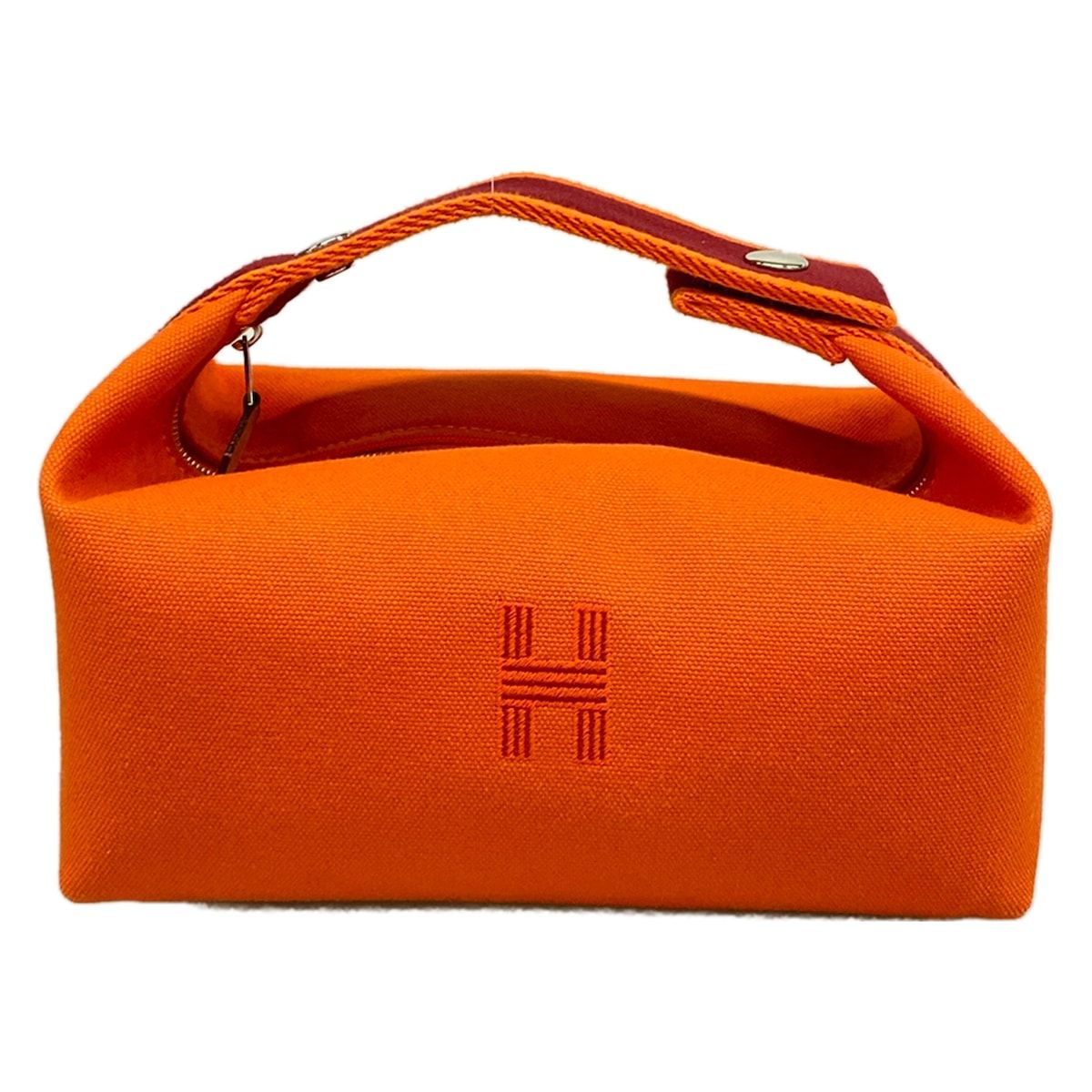 Hermes Handbag Brid-a-brac PM Orange Bordeaux