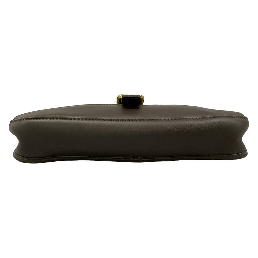 Louis Vuitton Shoulder Bag Monogram Mini Marjoli Khaki Leather — view 5