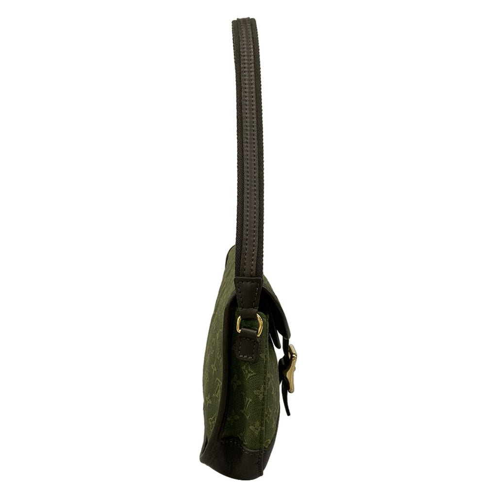 Louis Vuitton Shoulder Bag Monogram Mini Marjoli Khaki Leather — view 2