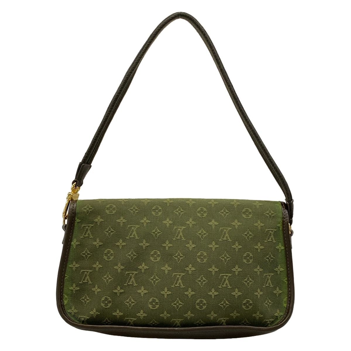Louis Vuitton Shoulder Bag Monogram Mini Marjoli Khaki Leather — view 3