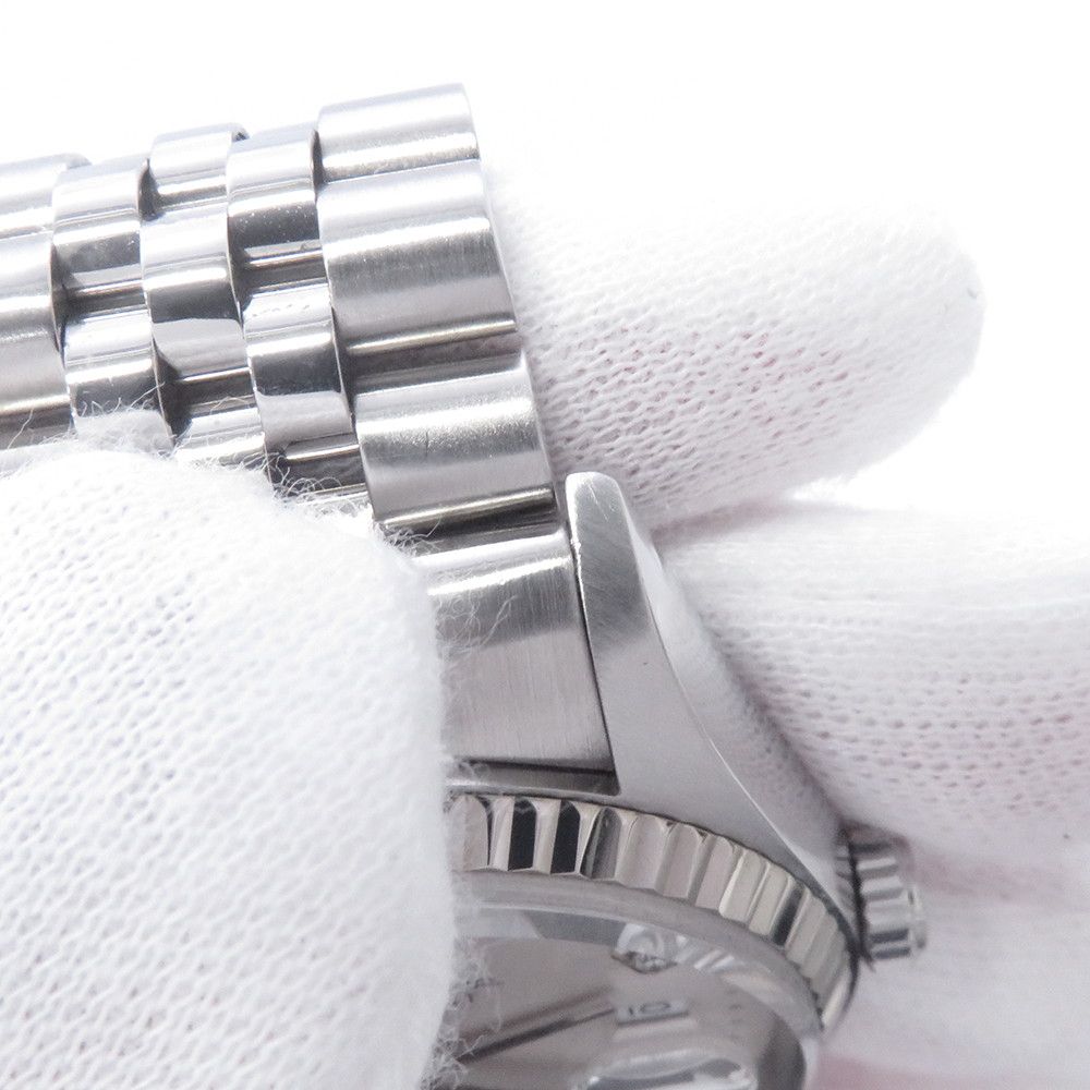 Rolex Datejust No SS White Gold Diamond Watch Silver Dial — view 4