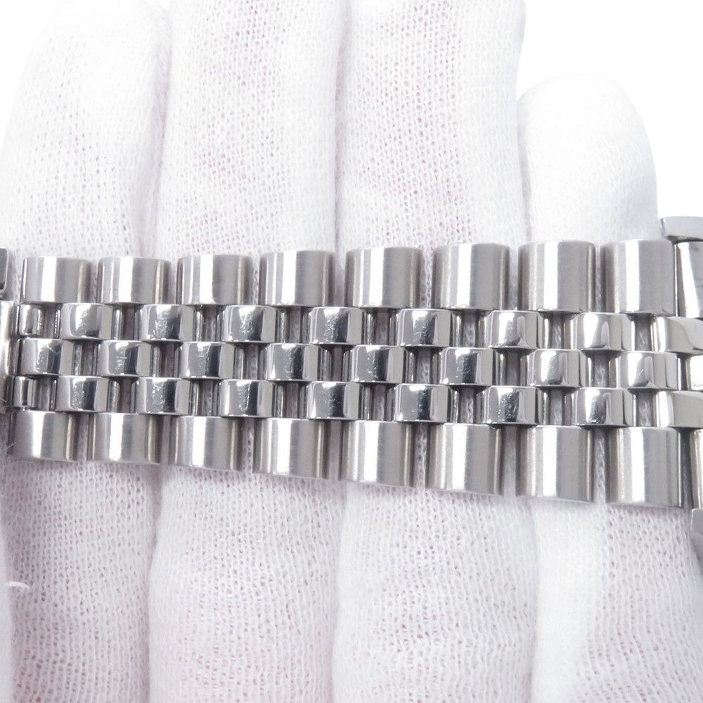 Rolex Datejust No SS White Gold Diamond Watch Silver Dial — view 6