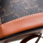 Celine Shoulder Bag Triomphe Tumble Leather — view 7