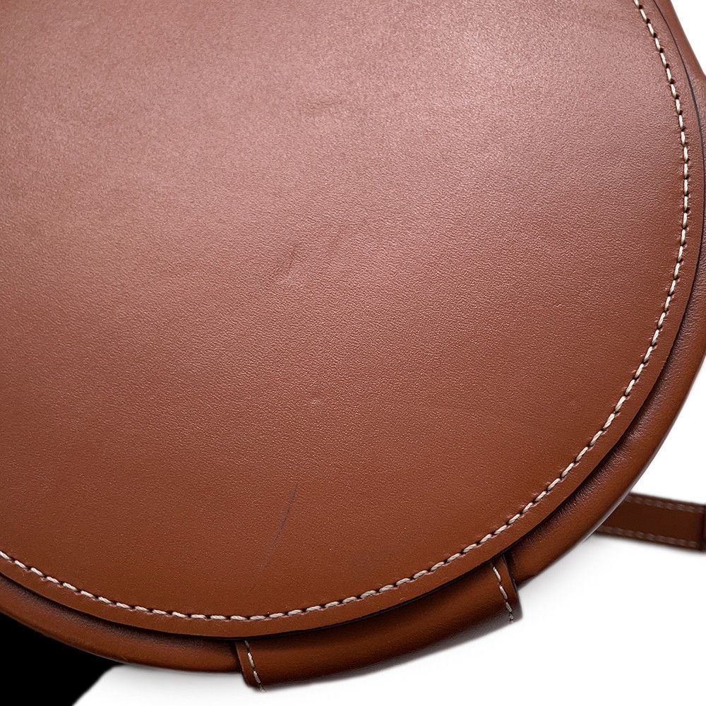 Celine Shoulder Bag Triomphe Tumble Leather — view 8