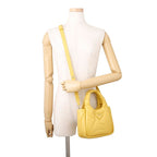 Prada Handbag Triangle Logo Mini Leather 2-Way — view 4