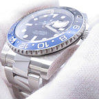 Rolex GMT Master 2 Date Roulette Watch Black Dial — view 4
