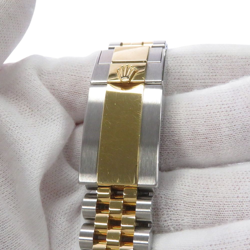 Rolex GMT Master 2 SS 18k Yellow Gold Roulette Watch Black Dial — view 7