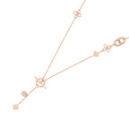 Hermes Necklace Ronde Multi LG 18k Pink Gold
