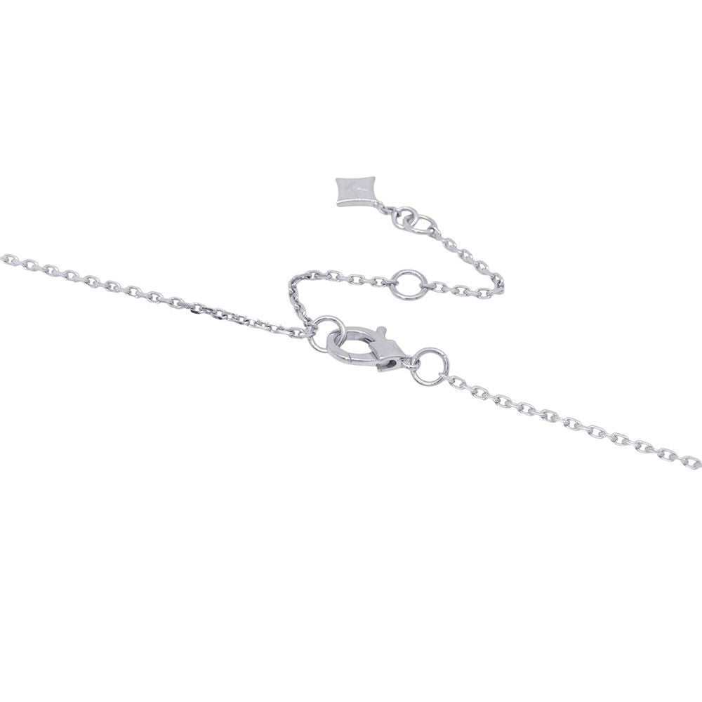 Louis Vuitton Necklace LV Diamond Pendant Star Total 18k White Gold — view 5