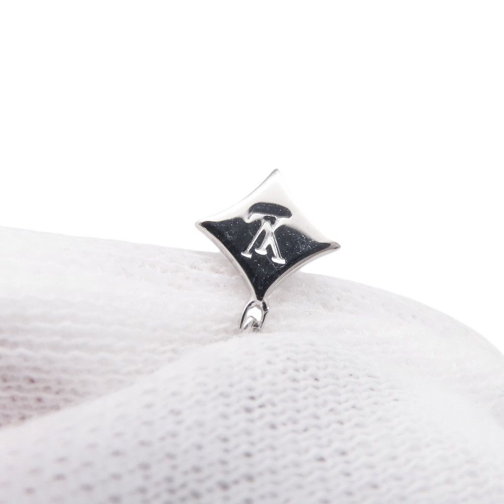 Louis Vuitton Necklace LV Diamond Pendant Star Total 18k White Gold — view 8
