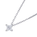 Louis Vuitton Necklace LV Diamond Pendant Star Total 18k White Gold