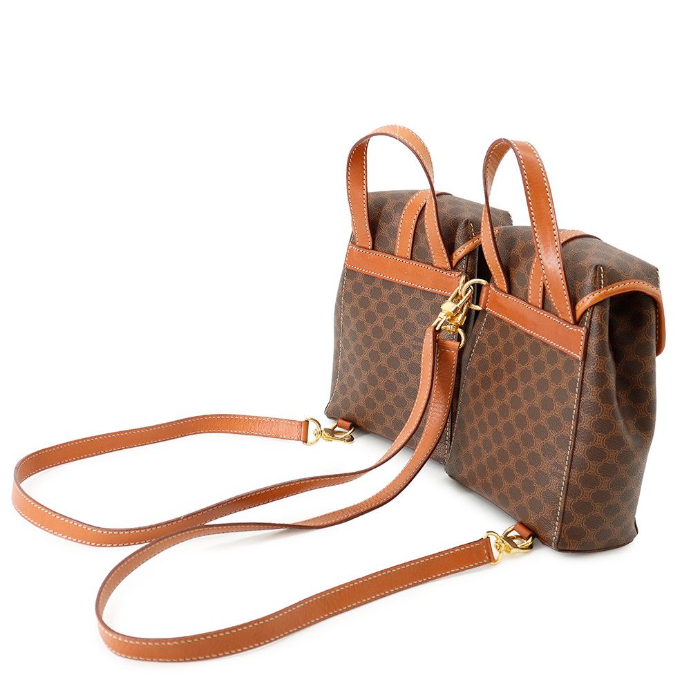 Celine Backpack Macadam Twin Mini Leather — view 2