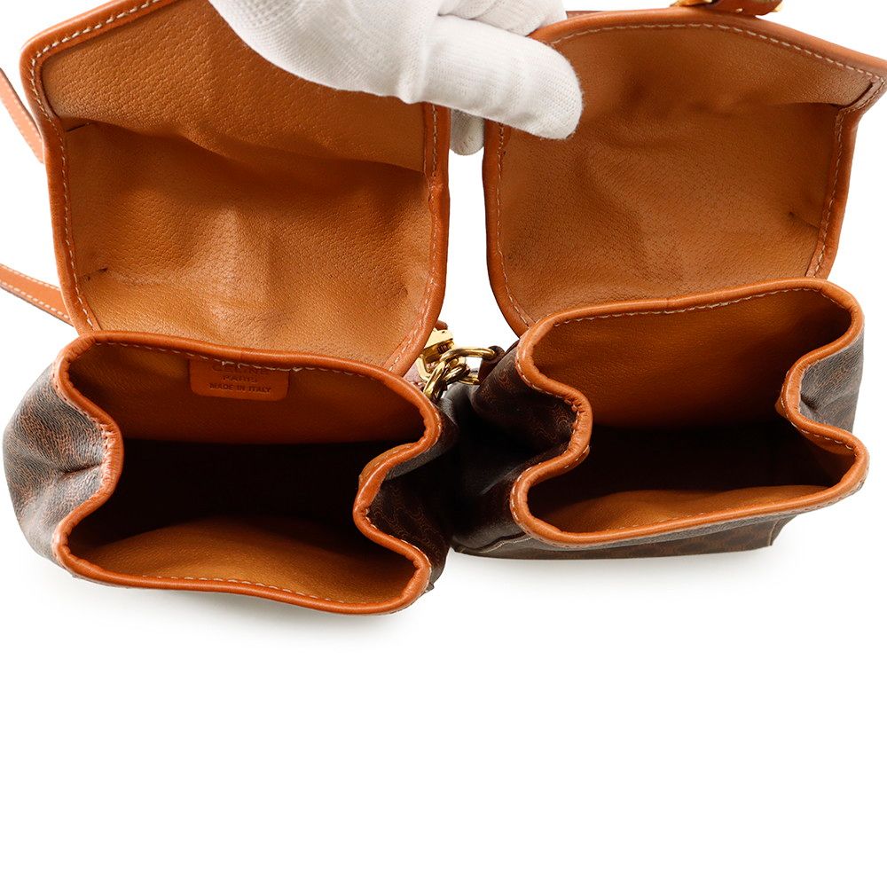 Celine Backpack Macadam Twin Mini Leather — view 5
