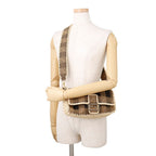 Fendi Handbag Mamma Bucket Raffia Canvas Bag Shoulder 2-Way — view 5