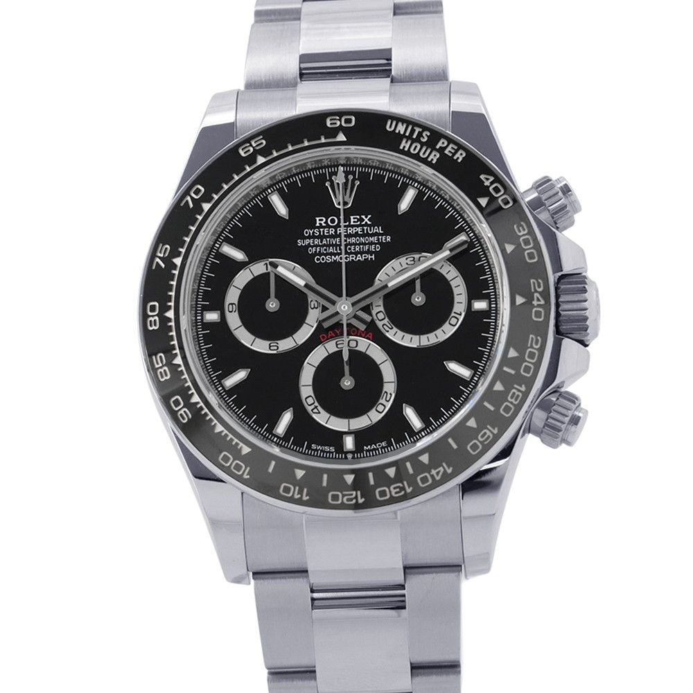 Rolex Cosmograph Daytona Roulette Watch Black Dial
