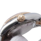Rolex Datejust SS 18k Pink Gold Number Watch Violet Dial Diamond — view 7