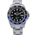Rolex GMT Master 2 Date Roulette Watch Black Dial