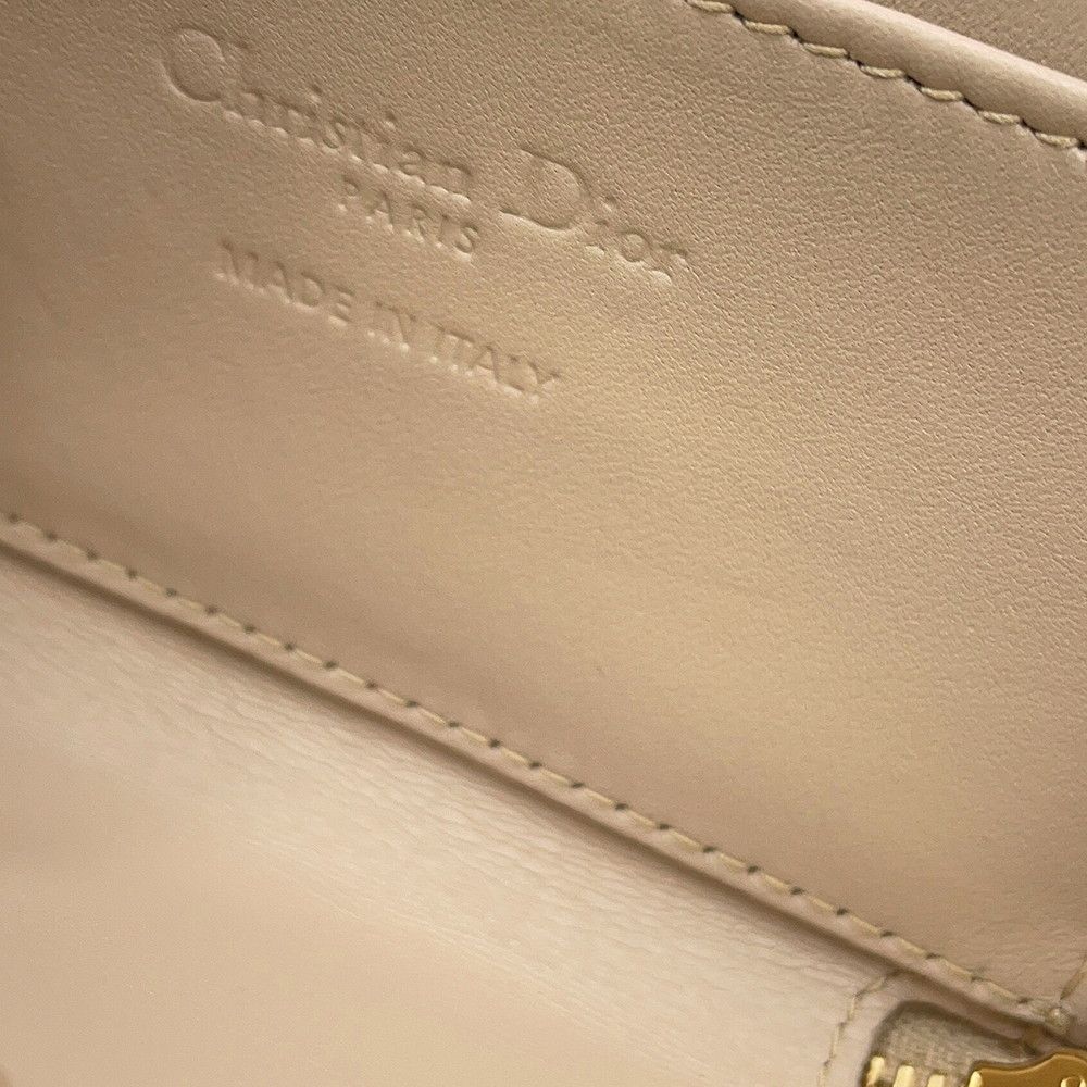 Dior Key Case Cannage Lady Yuzu Lambskin — view 7