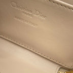 Dior Key Case Cannage Lady Yuzu Lambskin — view 7