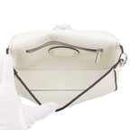 Fendi Handbag Selleria Bucket Calf Leather Bag Shoulder White — view 6