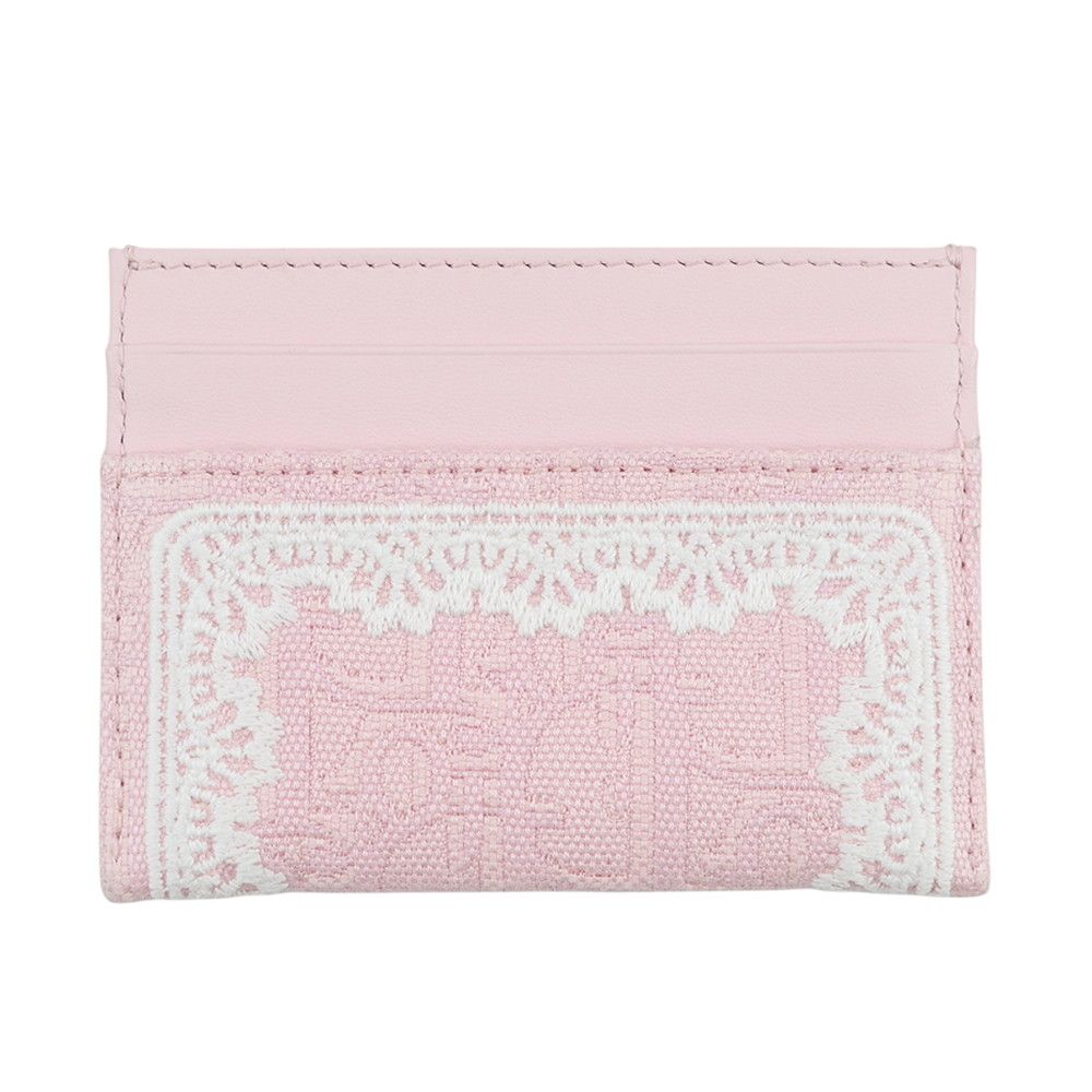 Dior Card Case Amour Oblique Jacquard Frisia Holder — view 3