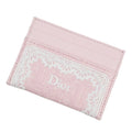 Dior Card Case Amour Oblique Jacquard Frisia Holder