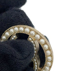 Chanel Necklace CC Logo Circle Faux Pearl — view 6