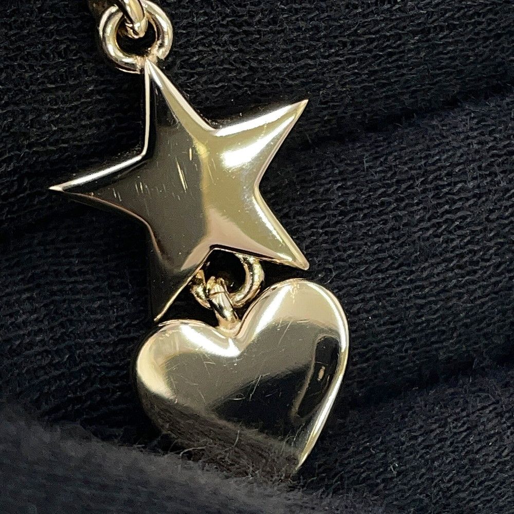 Chanel Necklace CC Logo Star Heart No5 Motif Rhinestone Metal Faux Pearl — view 7
