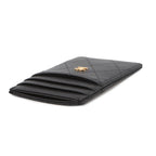 Chanel Card Case Quilted CC Logo — view 2