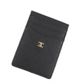 Chanel Card Case Quilted CC Logo