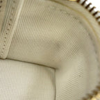 Chanel Charm CC Logo Quilted Classic Mini Bag Caviar Leather Case White — view 6