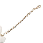 Chanel Charm CC Logo Quilted Classic Mini Bag Caviar Leather Case White — view 4