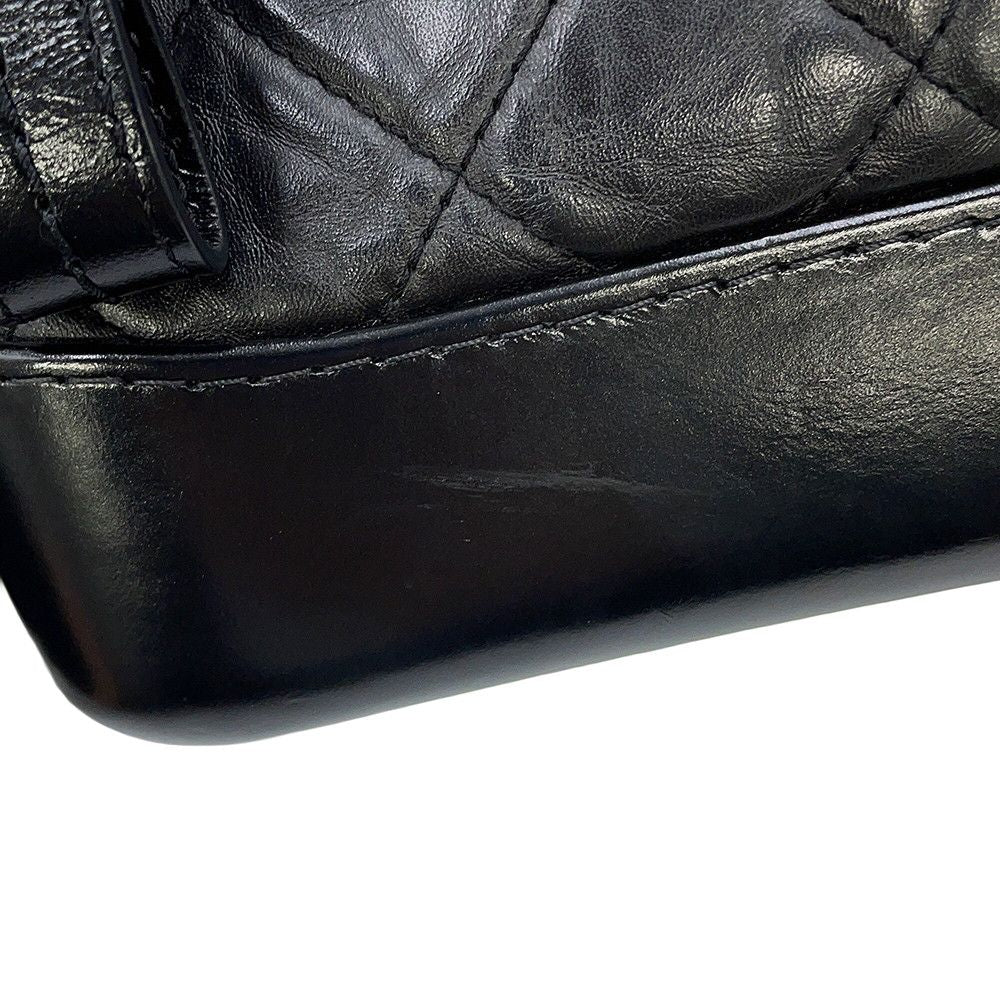 Chanel Chain Shoulder Bag Gabriel de Small Hobo Black — view 8