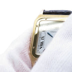 Cartier Santos Dumont LM Extra Flat Watch White Dial — view 4