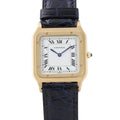 Cartier Santos Dumont LM Extra Flat Watch White Dial