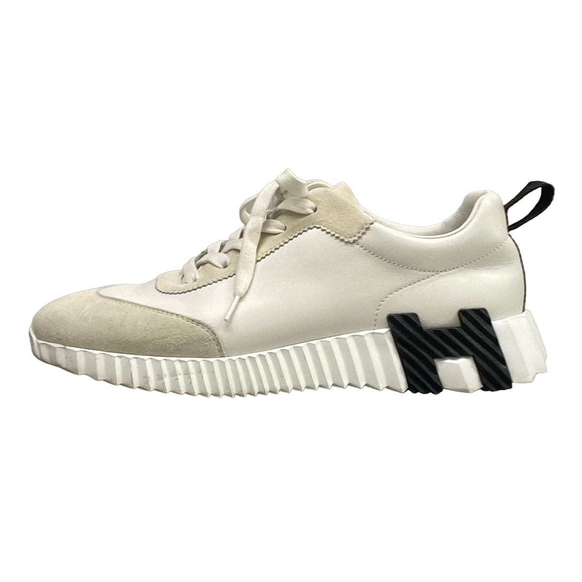 Hermes Sneakers 39 Bouncing White Black