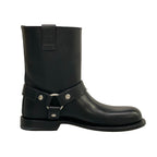 Loewe Short Boots 37 Black Engineer Outsole Partially Reupholstered Leather — view 2
