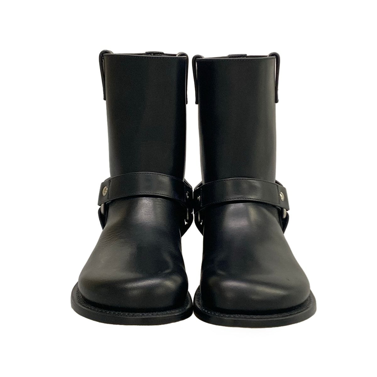 Loewe Short Boots 37 Black Engineer Outsole Partially Reupholstered Leather — view 5