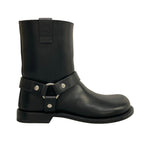 Loewe Short Boots 37 Black Engineer Outsole Partially Reupholstered Leather — view 4