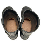 Loewe Short Boots 37 Black Engineer Outsole Partially Reupholstered Leather — view 7