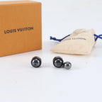 Louis Vuitton LV Pearl Earrings Black