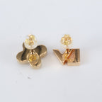 Louis Vuitton Book le Doreille Love Letters Earrings Gold — view 2