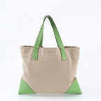 Prada Triangle Logo Tote Shoulder — view 3