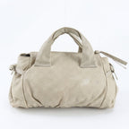 Gucci Guccissima Hysteria Logo Plate Leather Handbag Tote — view 3