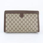 Gucci GG Supreme Leather Clutch Pouch Business — view 2