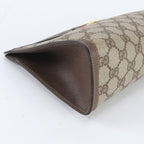 Gucci GG Supreme Leather Clutch Pouch Business — view 5