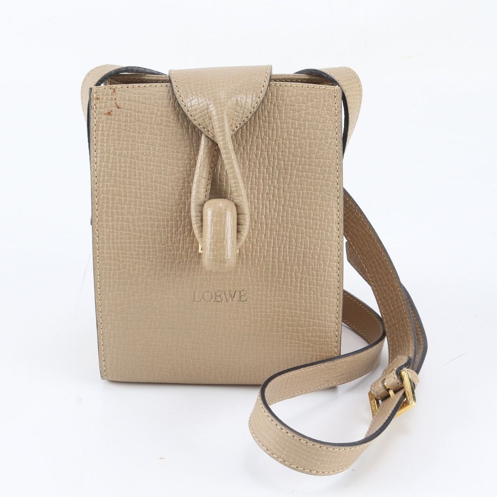Loewe Vintage Leather Shoulder Bag Crossbody