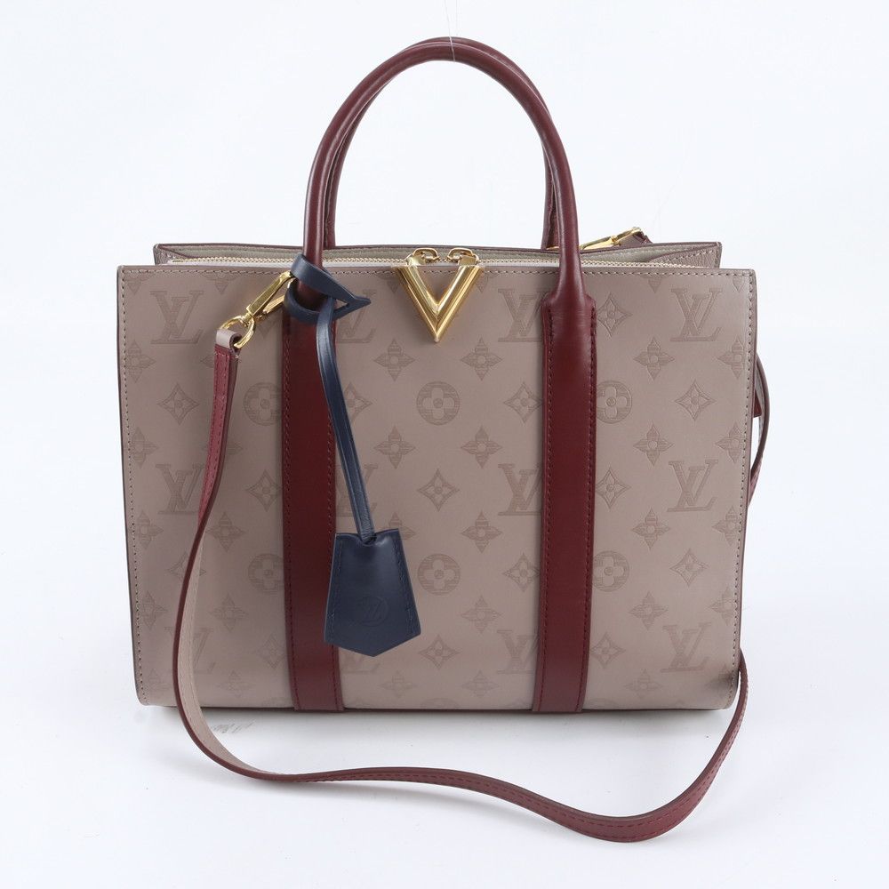 Louis Vuitton Monogram Veri Tote MM 2-Way Shoulder Bag Crossbody Hand